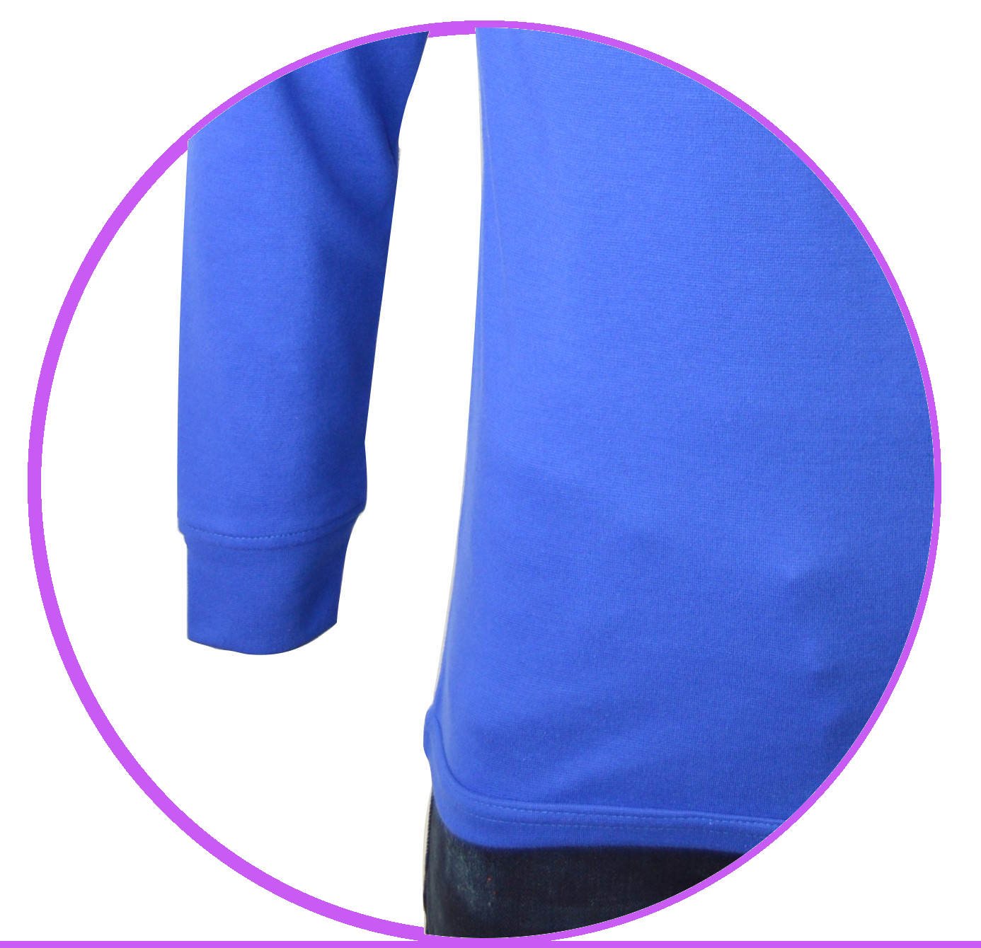 Mens Rugby Long Sleeve Polo Shirts - 280GSM - Cotton/Polyester