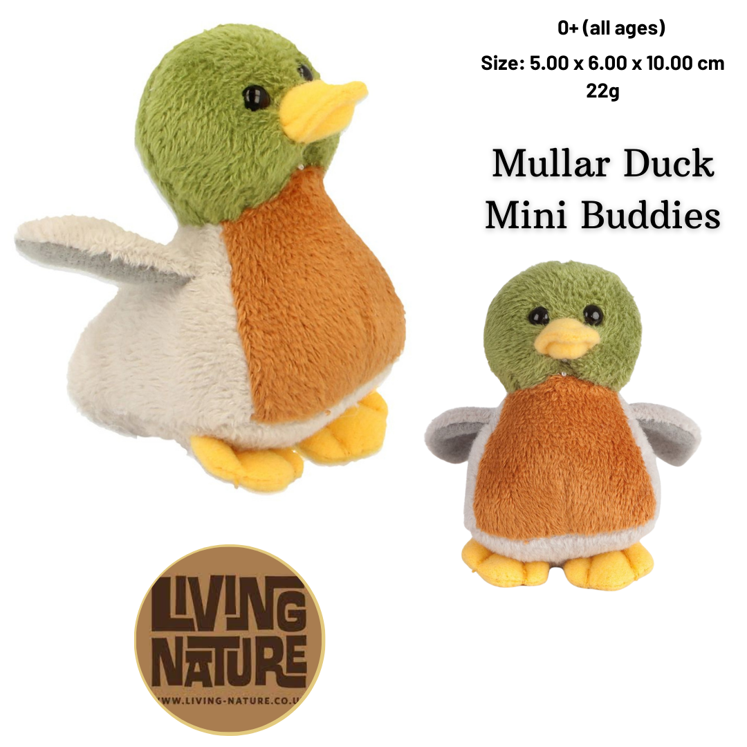 Living Nature Mini Buddies Full Range Soft Plush Toys 9cm Age