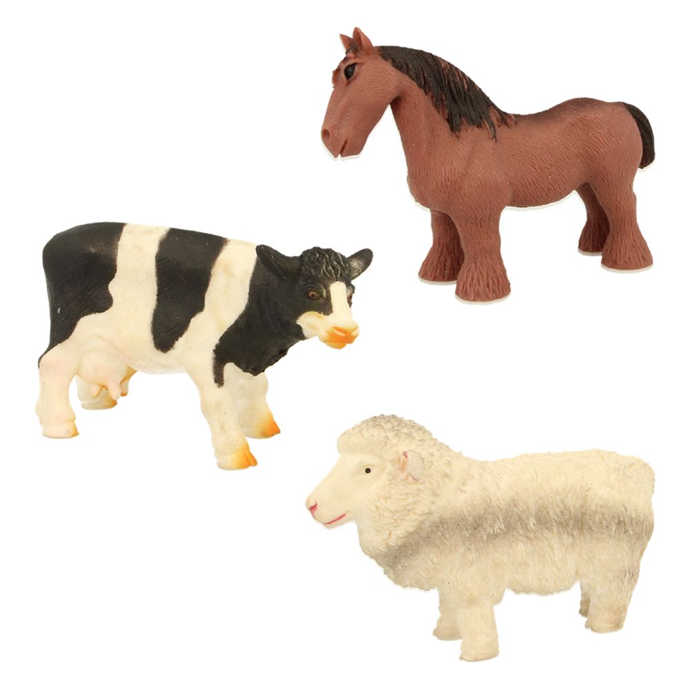Sensory Toys | Stretchy Farm Animal | Keycraft Branded