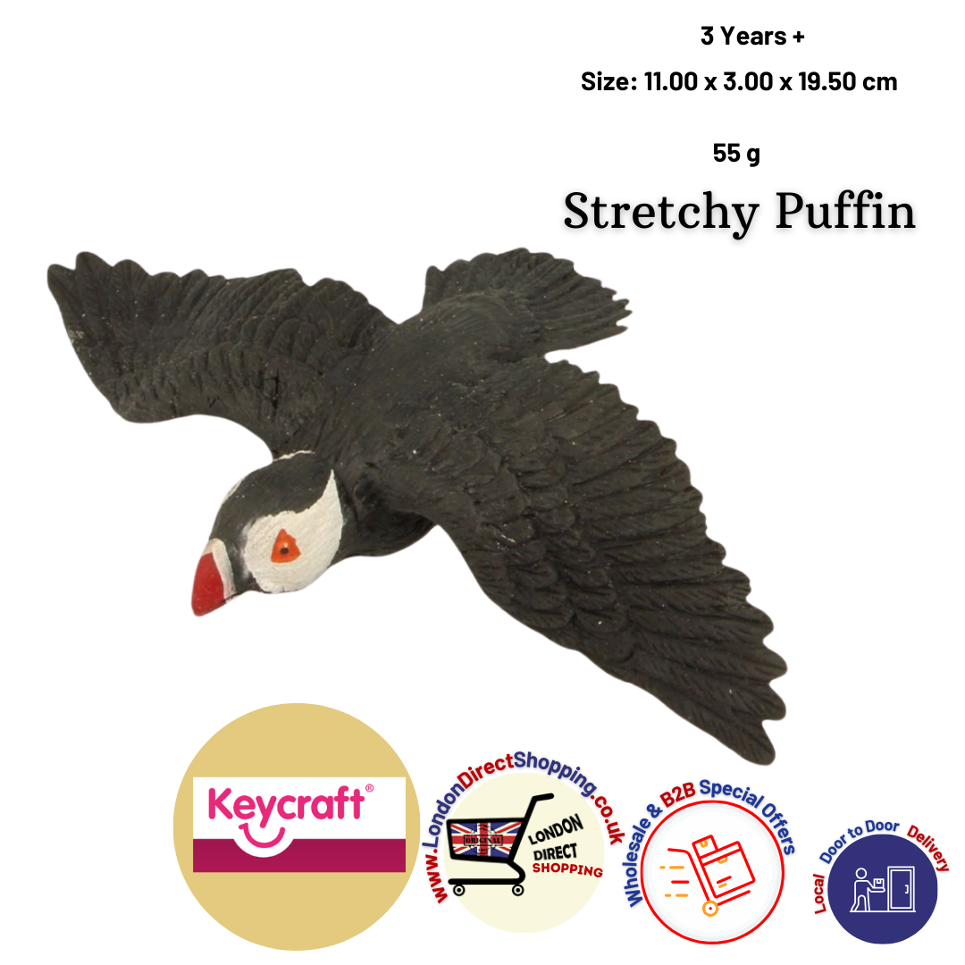 Keycraft Stretchy Beanie Realistic Replicas Sealife Sensory educational Fun Toys