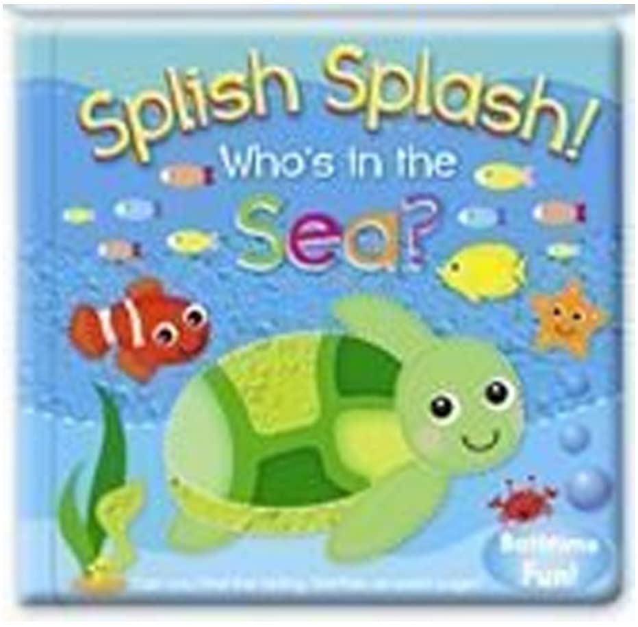 4 Baby Bath Book Waterproof Pvc Padded Floating Educational Fun Bath Book Set Time Toy Gift - London Direct Limited UK