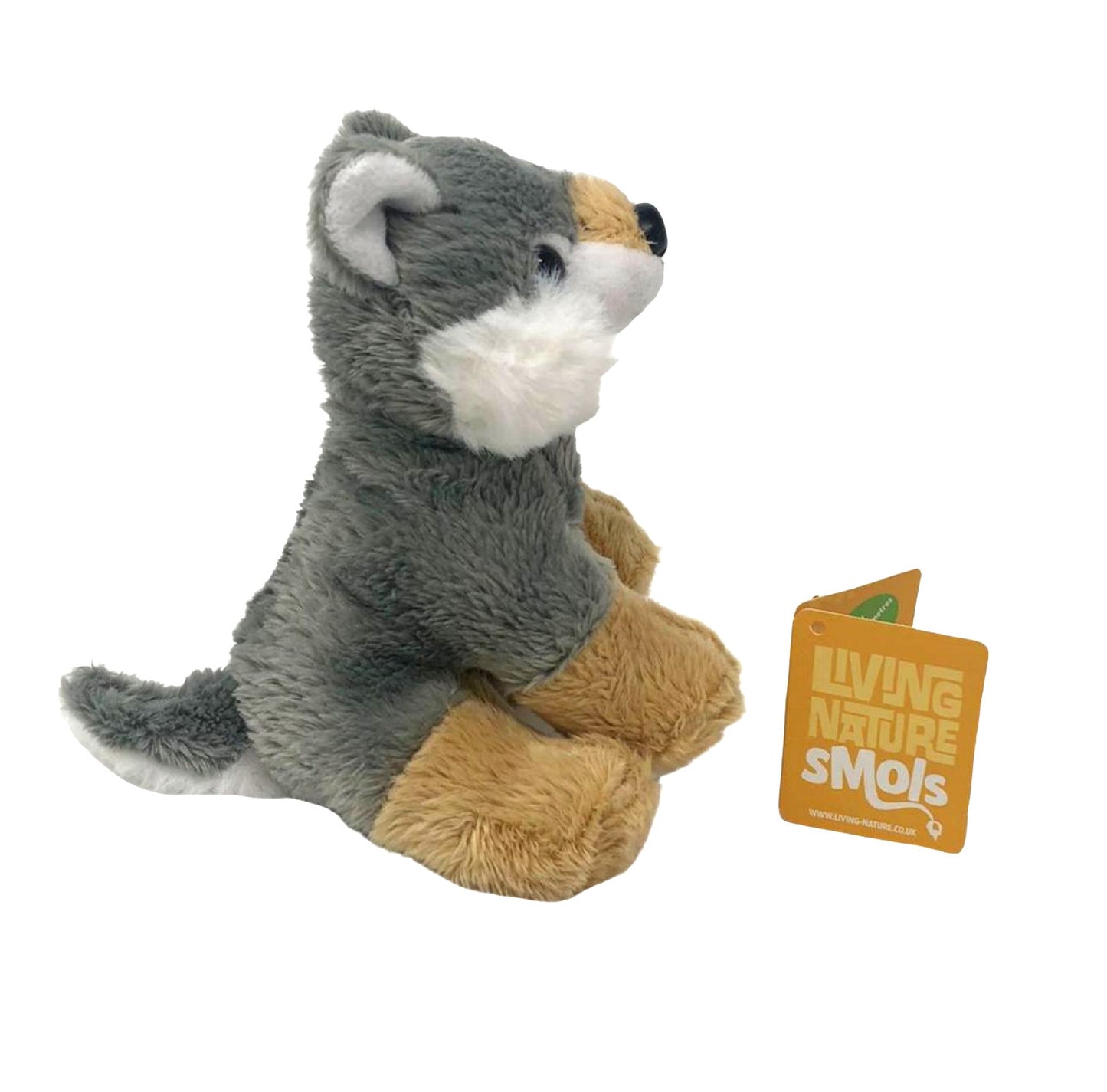 Living Nature SMOLS Turtle Plush Toy | Soft Toy Gift For Kids | Naturli Eco-Friendly Plush |15cm