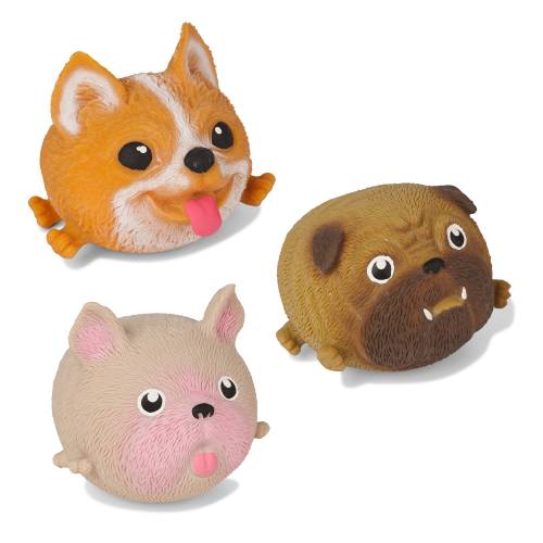 Squidgy Pooch | Highland Cow | Hedgehog | Cat | Balls 3 pack | Unicorn | Farm Animal