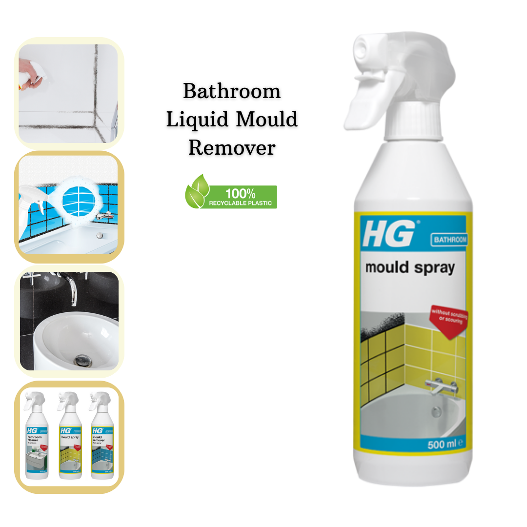 HG Bathroom Liquid Mould Remover Spray 500ml - 8711577002053