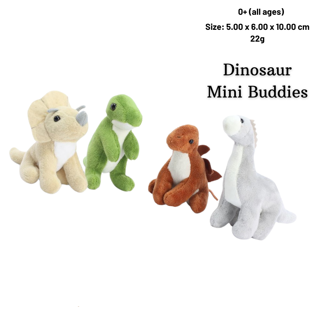 Living Nature Mini Buddies Full Range Soft Plush Toys | 9cm | Age 0+