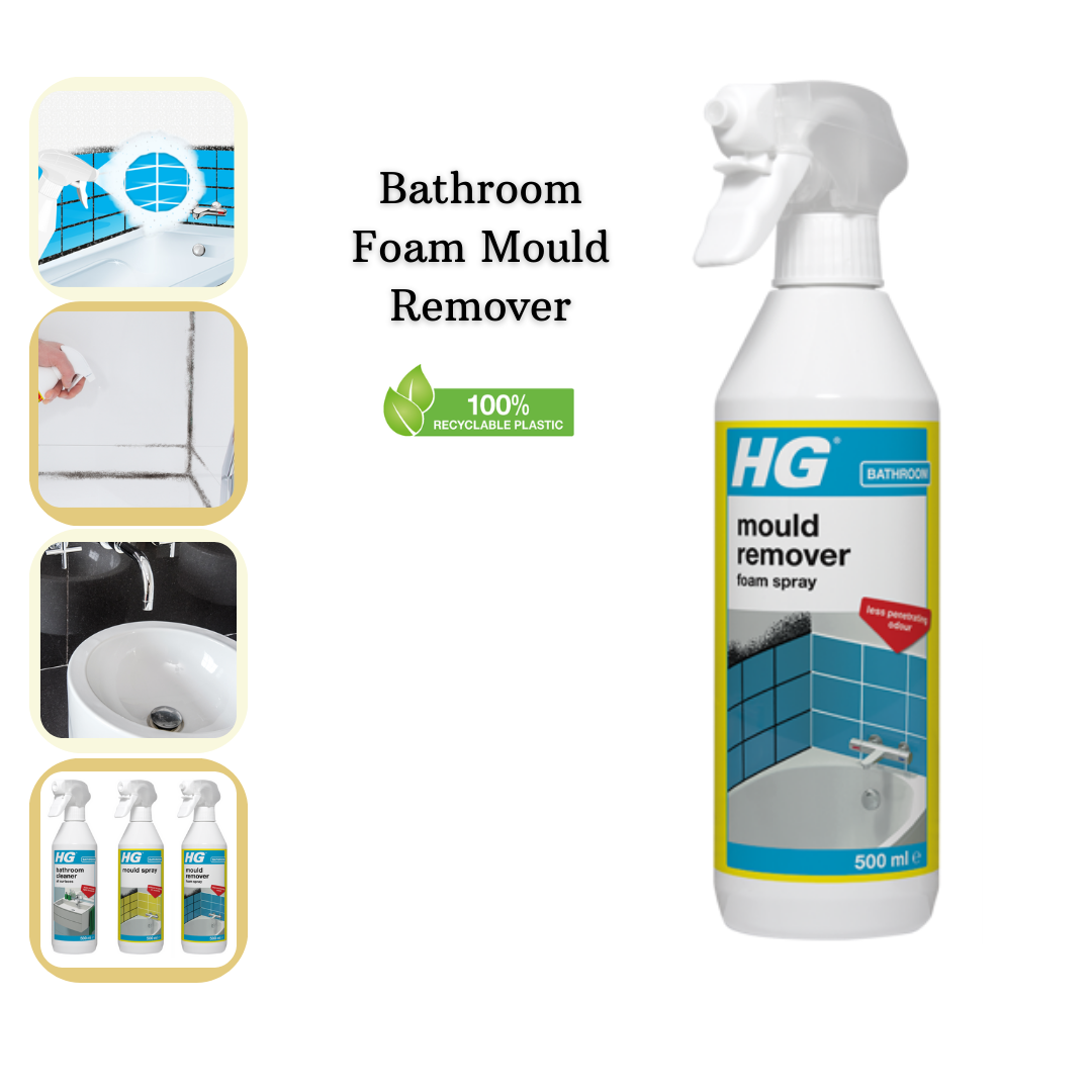 HG Bathroom Foam Mould Remover 500ml - EAN 8711577213824