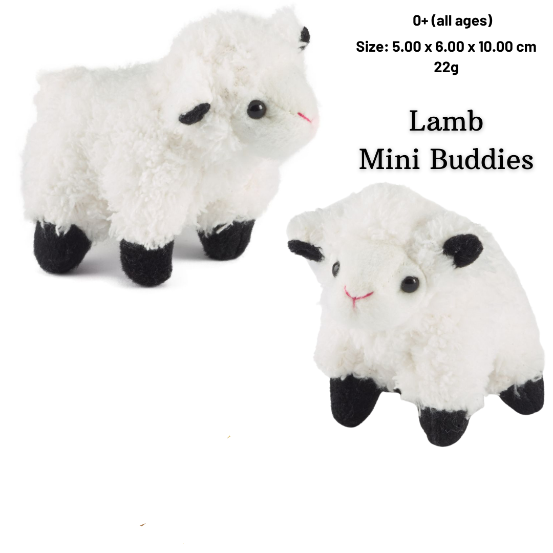 Living Nature Mini Buddies Full Range Soft Plush Toys | 9cm | Age 0+