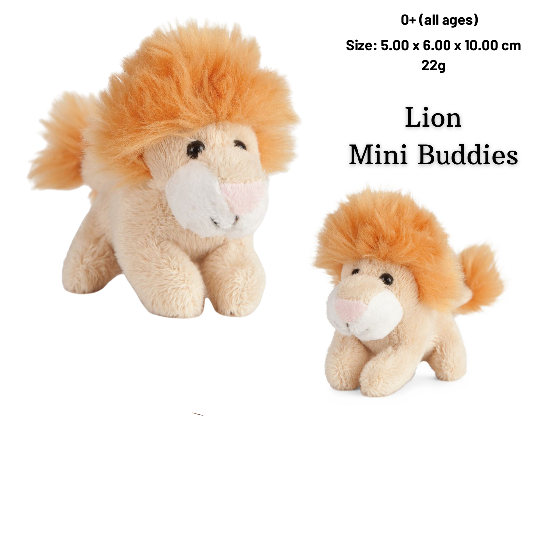 Living Nature Mini Buddies Full Range Soft Plush Toys | 9cm | Age 0+