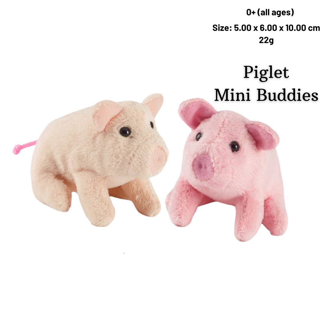 Living Nature Mini Buddies Full Range Soft Plush Toys | 9cm | Age 0+