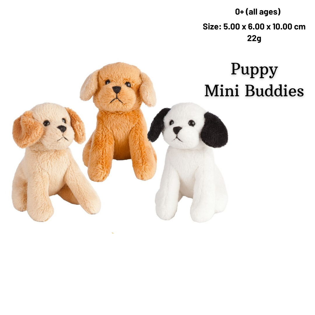 Living Nature Mini Buddies Full Range Soft Plush Toys | 9cm | Age 0+
