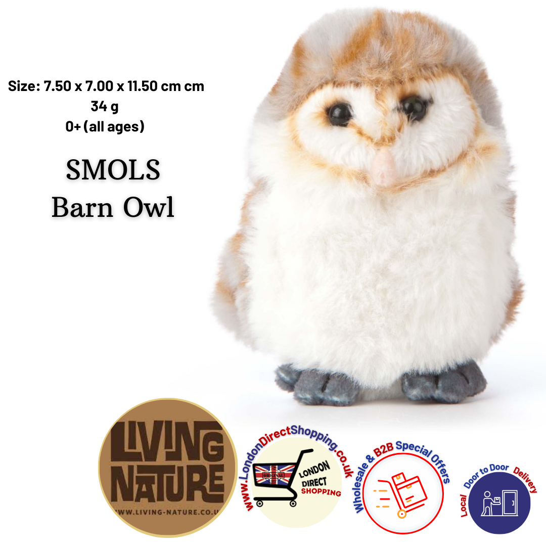 Living Nature SMOL | Soft Toy Gift For Kids | Naturli Eco-Friendly Plush| Various (15cm)