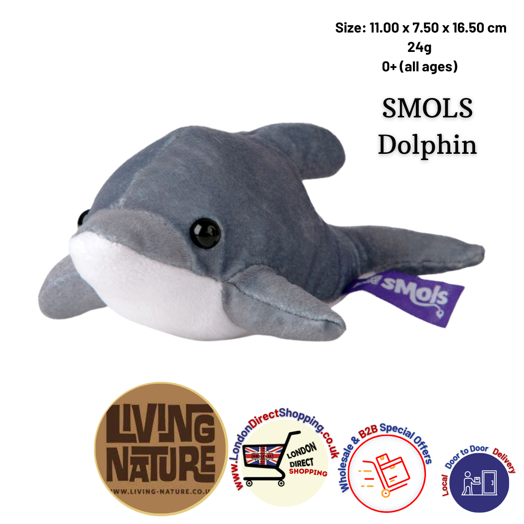 Living Nature SMOL | Soft Toy Gift For Kids | Naturli Eco-Friendly Plush| Various (15cm)