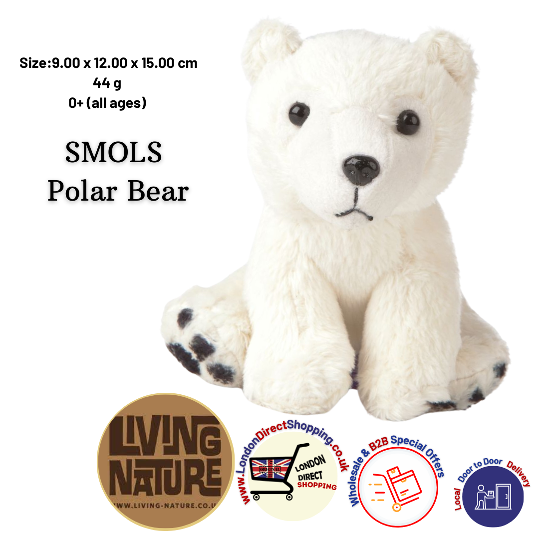 Living Nature SMOL | Soft Toy Gift For Kids | Naturli Eco-Friendly Plush| Various (15cm)