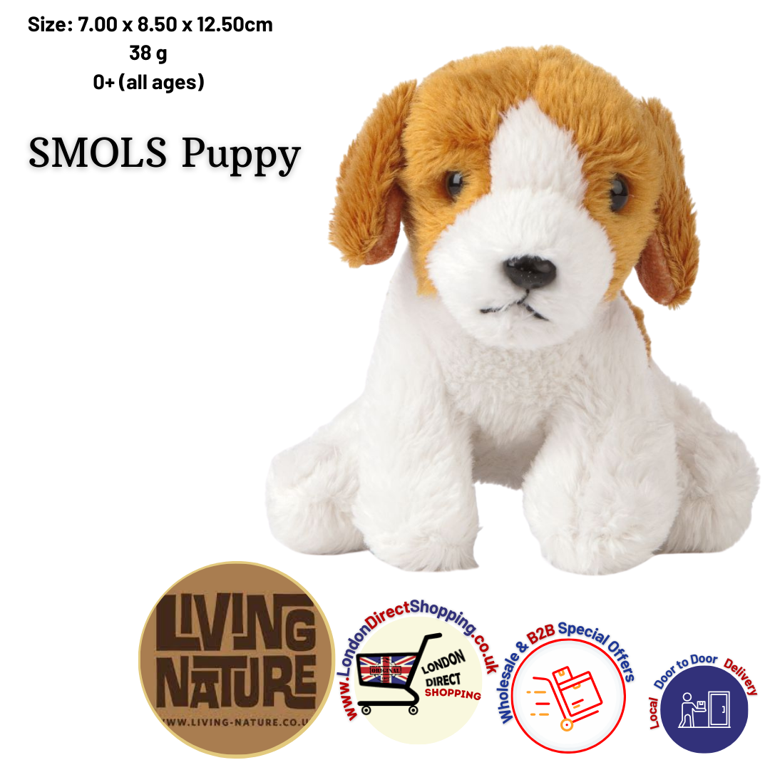 Living Nature SMOL | Soft Toy Gift For Kids | Naturli Eco-Friendly Plush| Various (15cm)