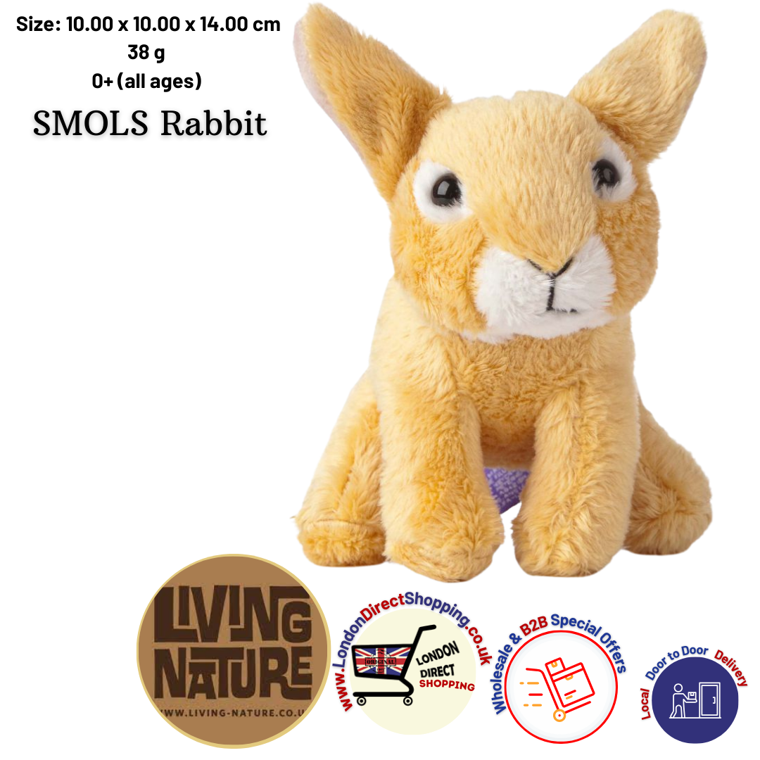 Living Nature SMOL | Soft Toy Gift For Kids | Naturli Eco-Friendly Plush| Various (15cm)