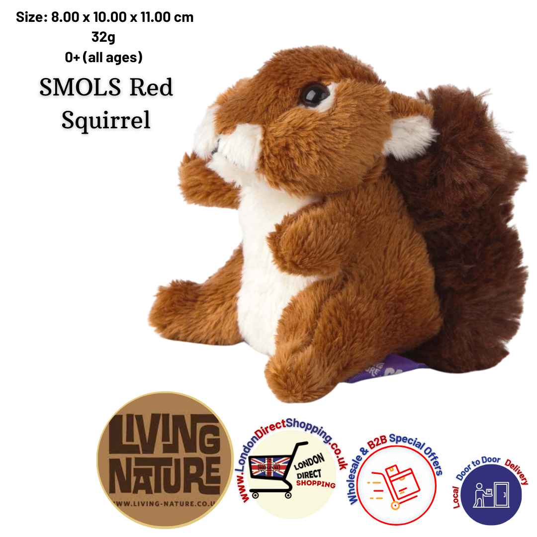 Living Nature SMOL | Soft Toy Gift For Kids | Naturli Eco-Friendly Plush| Various (15cm)