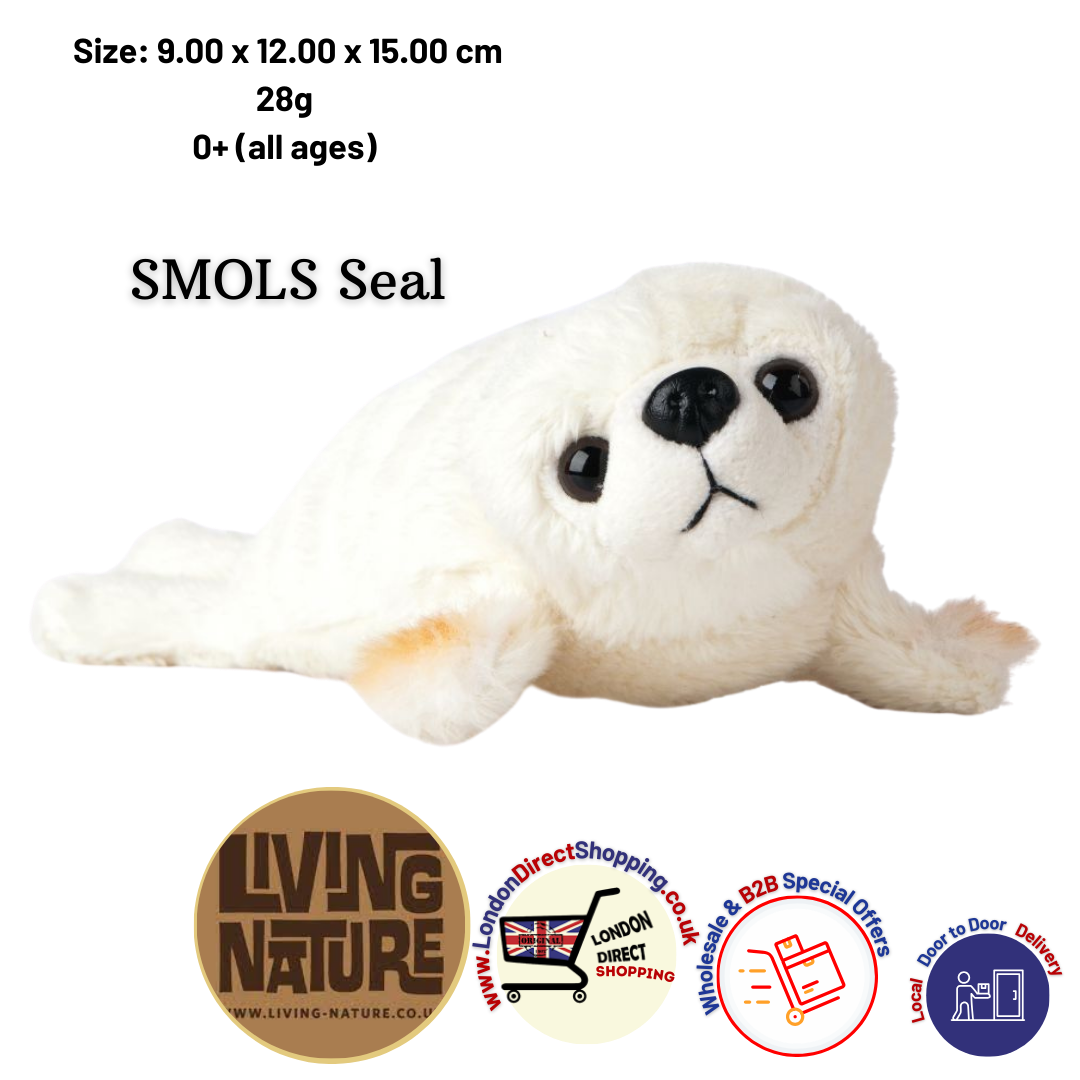 Living Nature SMOL | Soft Toy Gift For Kids | Naturli Eco-Friendly Plush| Various (15cm)