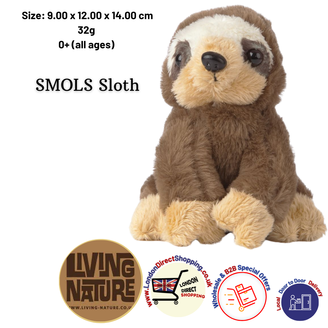 Living Nature SMOL | Soft Toy Gift For Kids | Naturli Eco-Friendly Plush| Various (15cm)