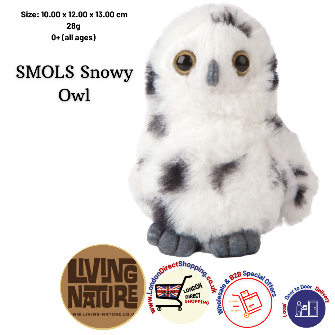 Living Nature SMOL | Soft Toy Gift For Kids | Naturli Eco-Friendly Plush| Various (15cm)