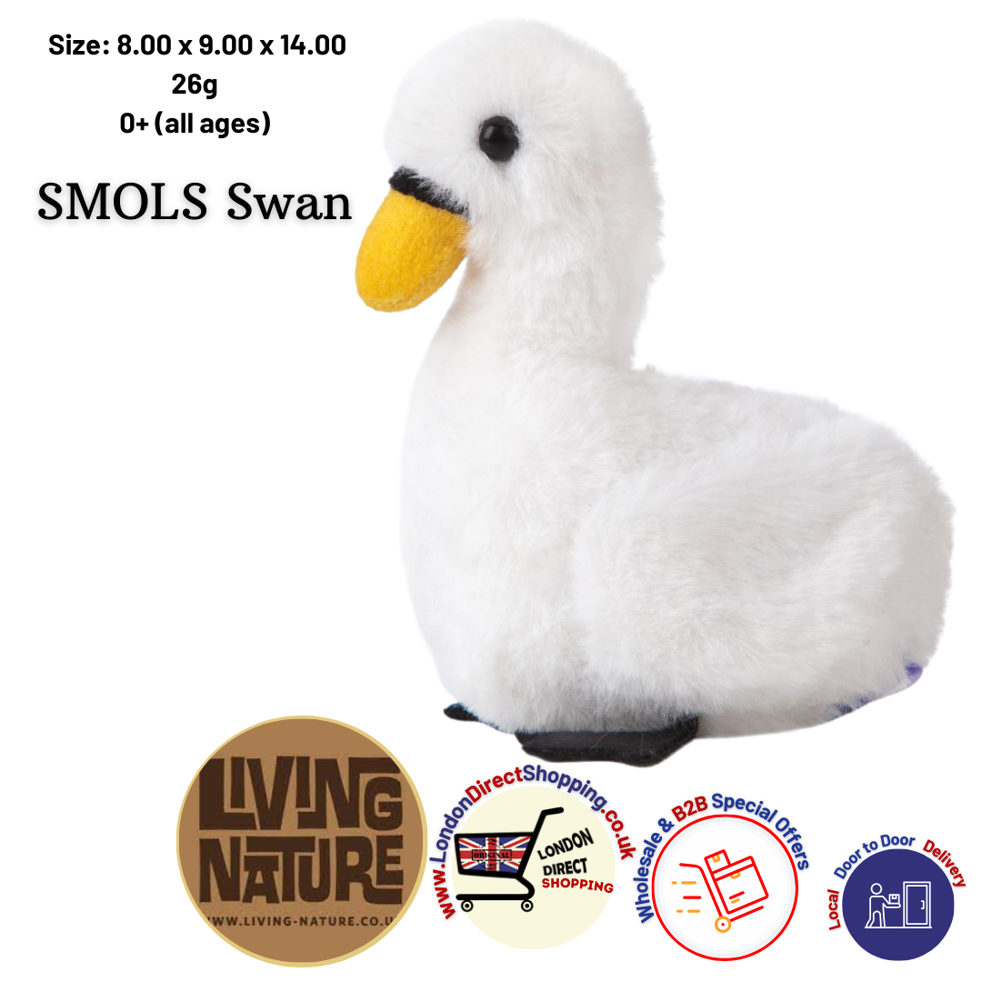 Living Nature SMOL | Soft Toy Gift For Kids | Naturli Eco-Friendly Plush| Various (15cm)