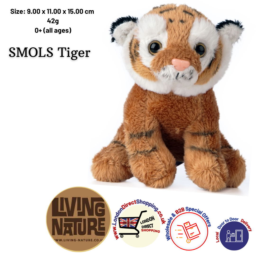 Living Nature SMOL | Soft Toy Gift For Kids | Naturli Eco-Friendly Plush| Various (15cm)