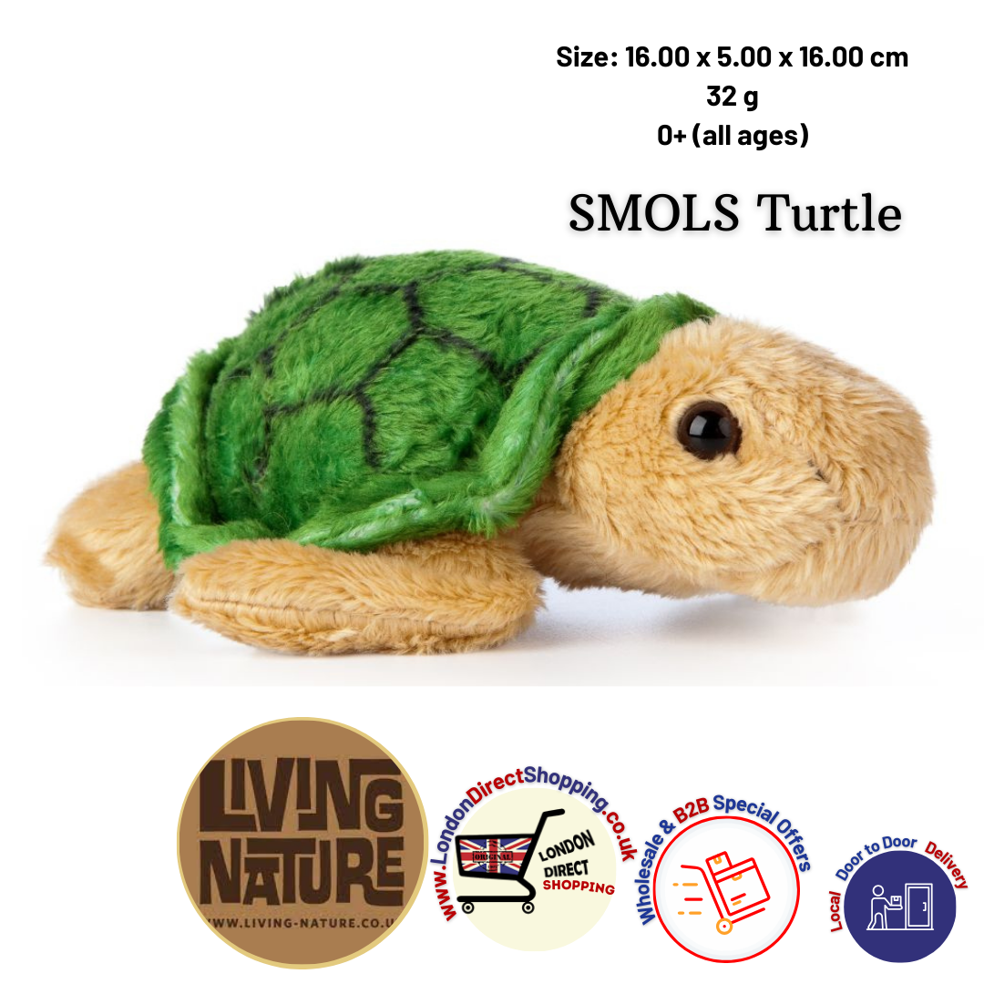 Living Nature SMOL | Soft Toy Gift For Kids | Naturli Eco-Friendly Plush| Various (15cm)