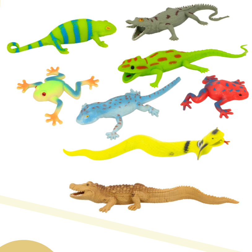 Keycraft Sensory Toys | Stretchy Reptile Toys & Balls
