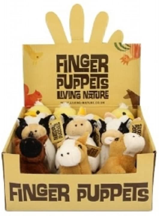 Living Nature Farm Finger Puppets - London Direct Limited UK