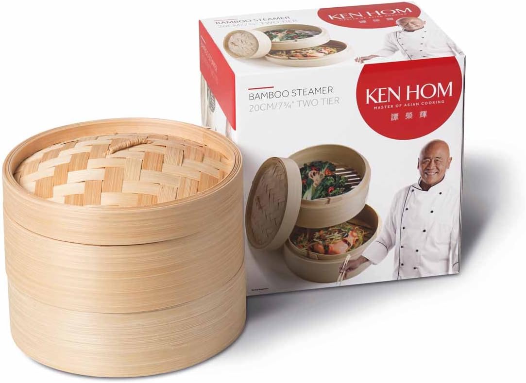 Ken Hom Everyday 20cm Bamboo Steamer