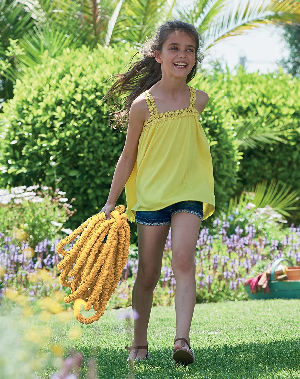 Hozelock Superhoze Hosepipe, Yellow & Grey - London Direct Limited UK