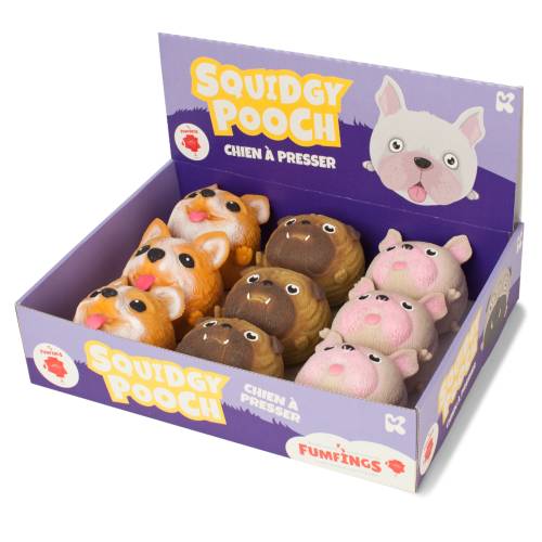 Squidgy Pooch | Highland Cow | Hedgehog | Cat | Balls 3 pack | Unicorn | Farm Animal