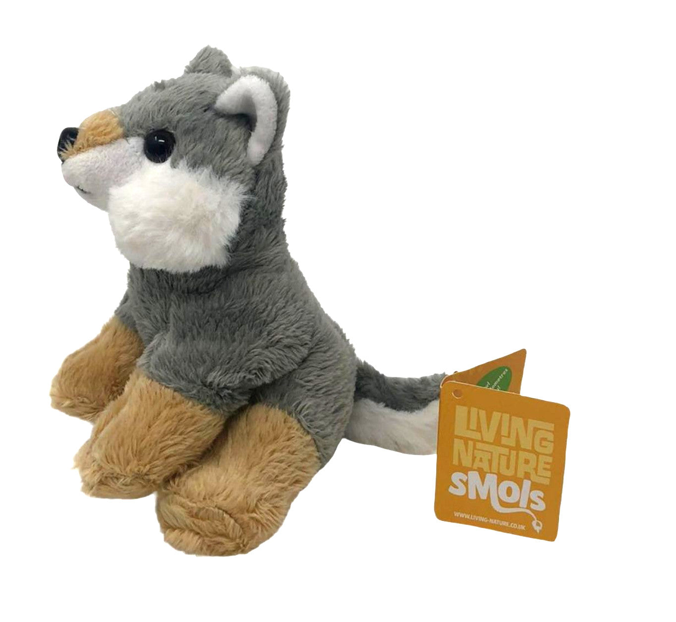 Living Nature SMOLS Turtle Plush Toy | Soft Toy Gift For Kids | Naturli Eco-Friendly Plush |15cm